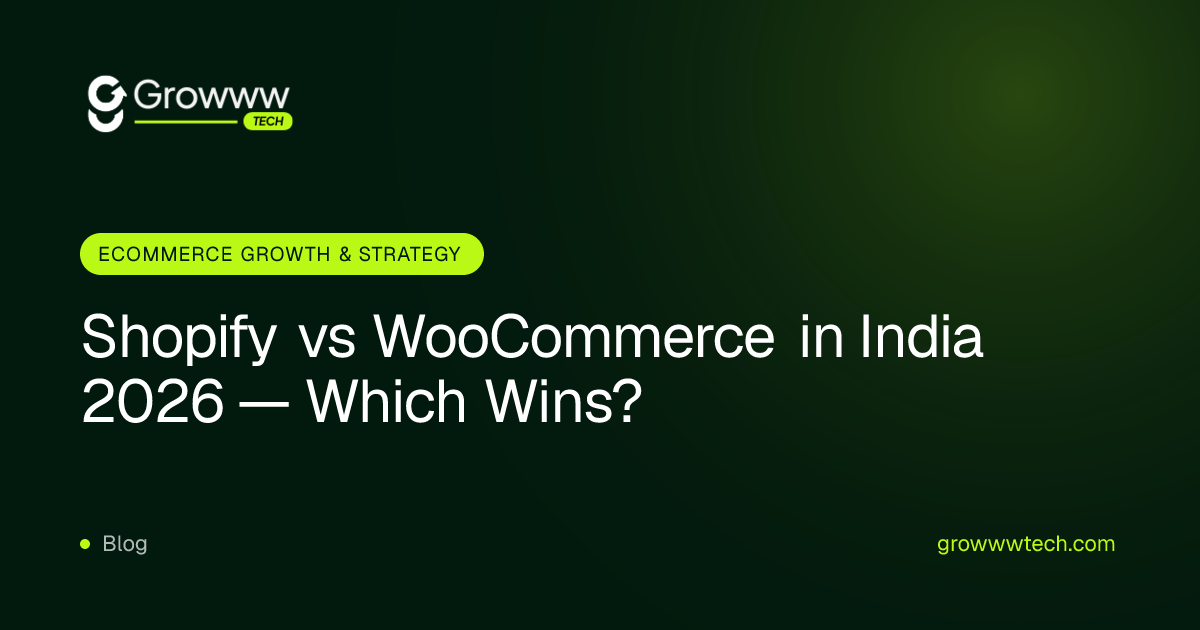 Shopify vs WooCommerce in India 2026 — Which Wins?